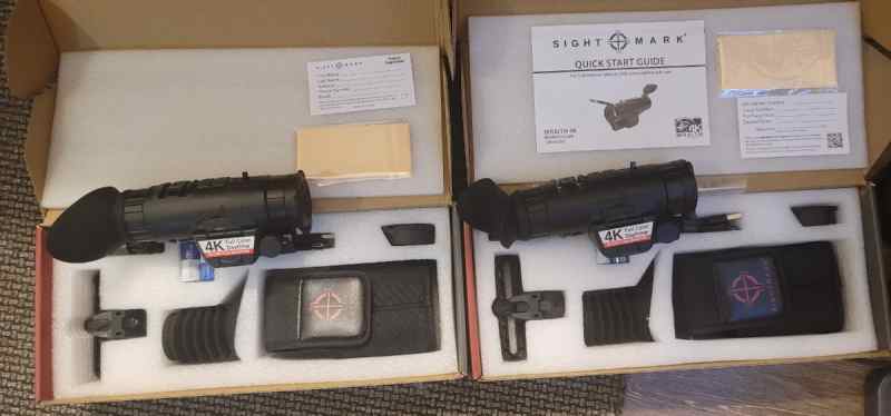 Sightmark Wraith 4k day/night vision bridged Monos