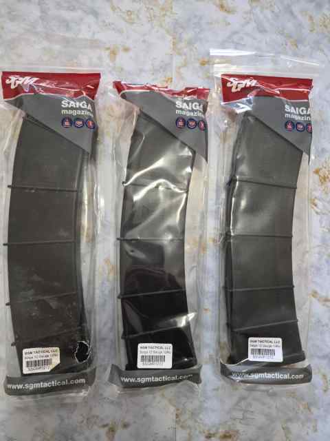 SGM Tactical Saiga 12ga 12rd magazines 