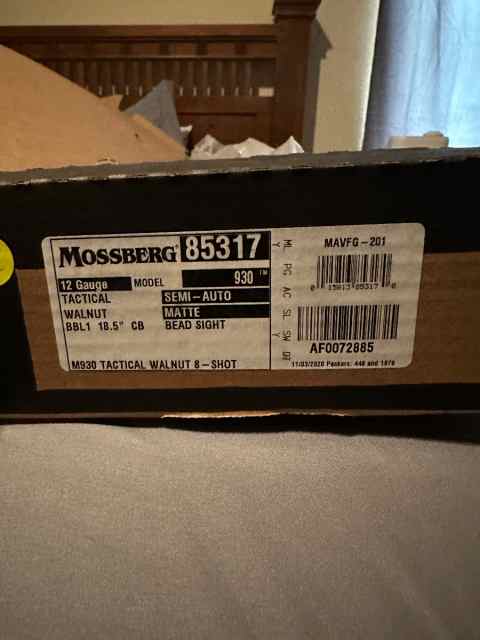 Mossberg 930 Tactical Deluxe Limited 12G