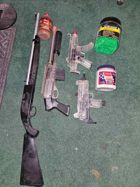 BB rifle and airsoft guns plus bb&#039;s