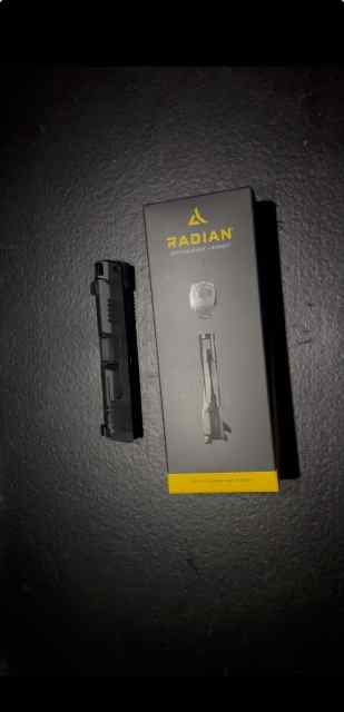 Radian ramjet + p365x slide and recoil spring