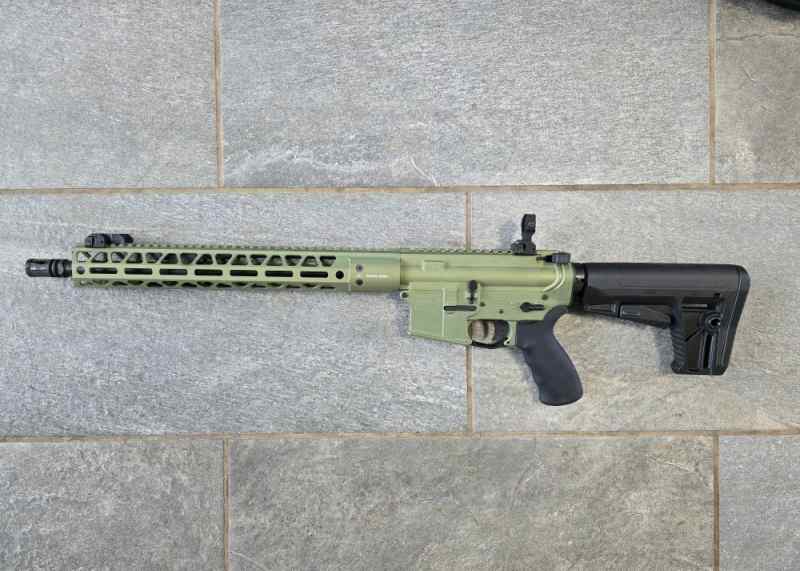 Adams Arms 556 P2 Green Piston AR-15