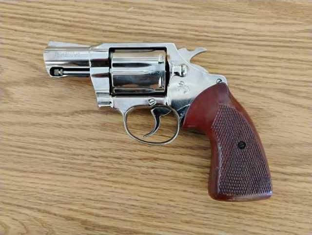 Price lowered!! Nickel Colt Cobra 38 special 