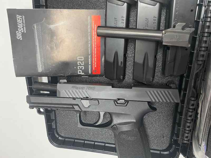 Full size sig p320 in .357 sig/.40s&amp;w