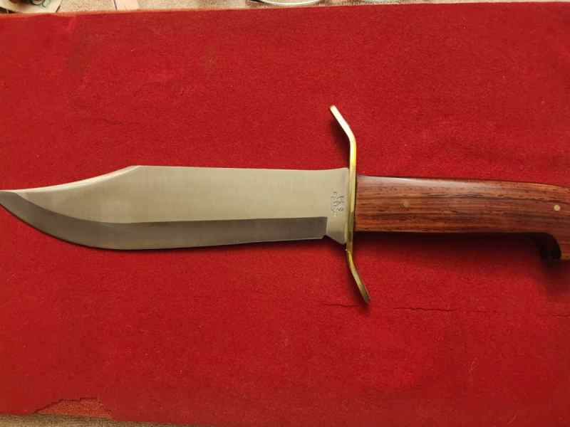 Bear and Son Co. &quot;Gold Rush&quot; 15&quot; &quot;Bowie&quot; w/ Sheath