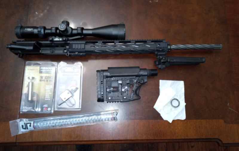 AR 10 300 WSM Upper w/ many extras  $1400 OBO