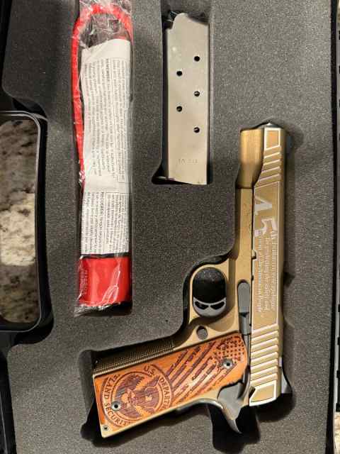 Auto ordinance Trump 1911  keep america great brnz