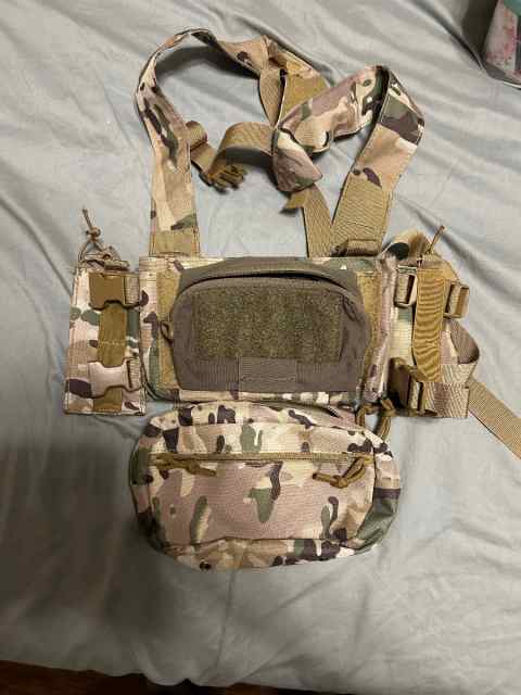 Multicam Chest Rig