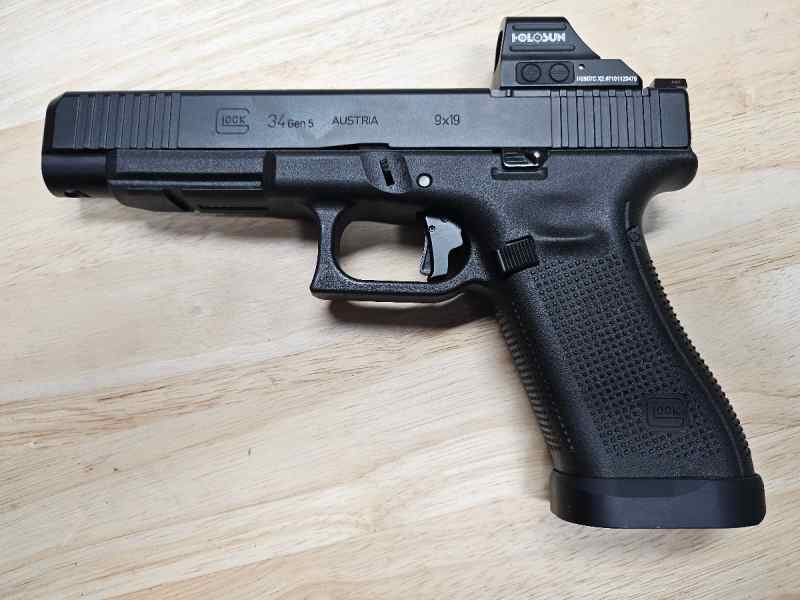 Glock 34 with or without 507 Holosun