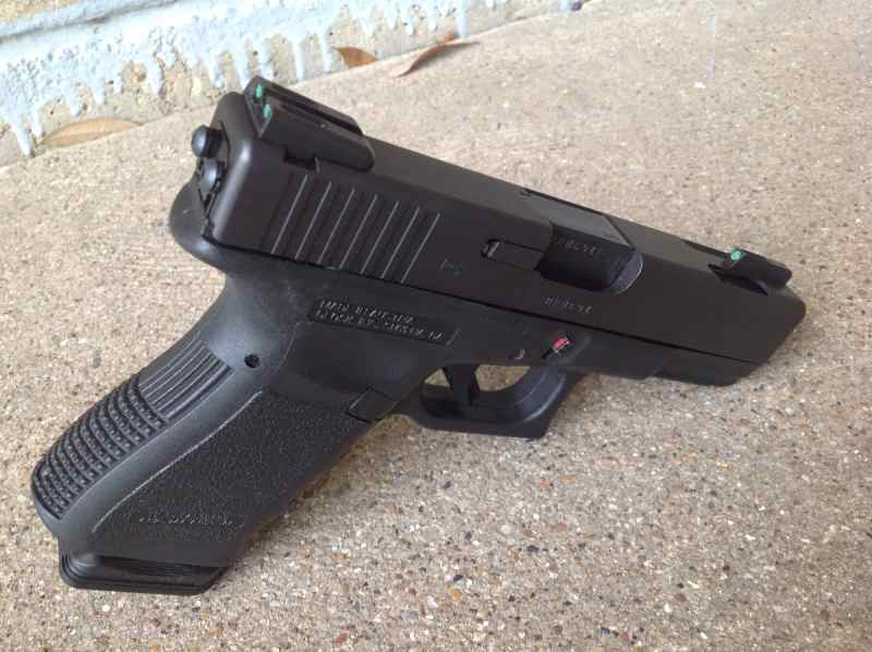 Glock 19C Gen 3 Lasermax Laser Truglo Night Sights