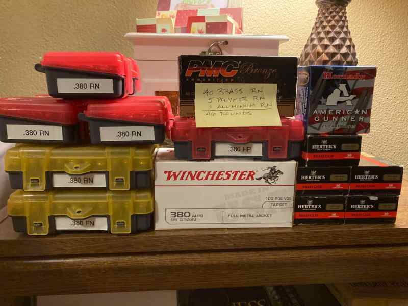 Lowered Price!  800 Rounds Asst. .380 ACP