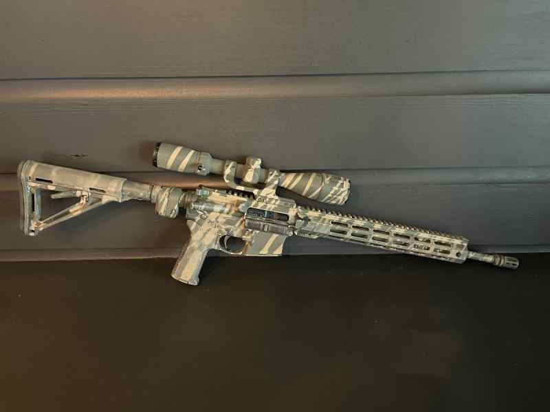 Camo Smith and Wesson M&amp;P AR-15