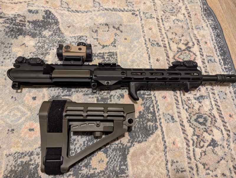 Aero 11.5 Upper and SBA4 ODG Brace