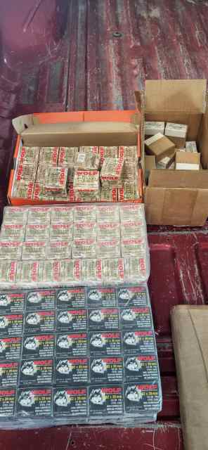7.62x39 - 223 - 45acp ammo