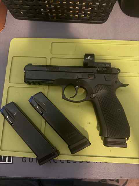 WTT/WTS CZ 75 SP-01 tactical - Optic cut