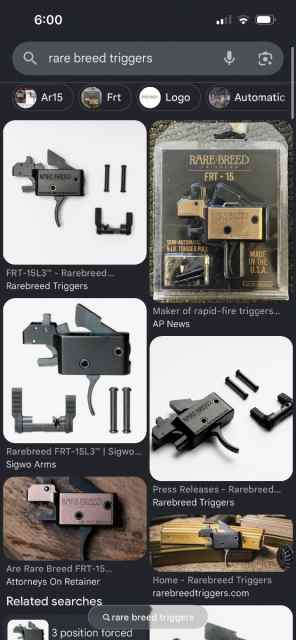 Looking for a Rarebreed trigger in Austin 