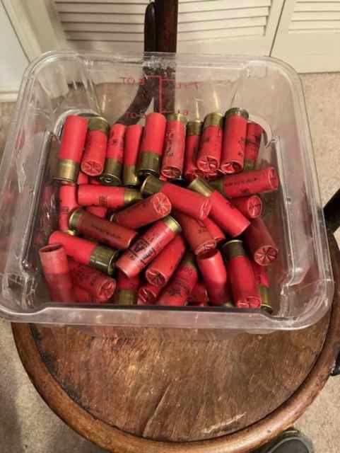 12 ga. reloads (200) with RICE