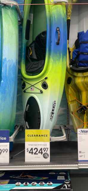 Heritage angler kayak NEW.   200.00