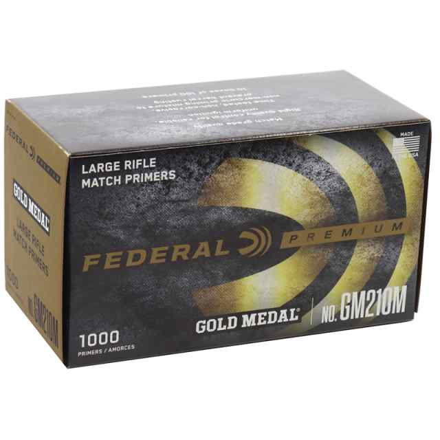 LR Primers - Federal Gold Medal Match - GM210M