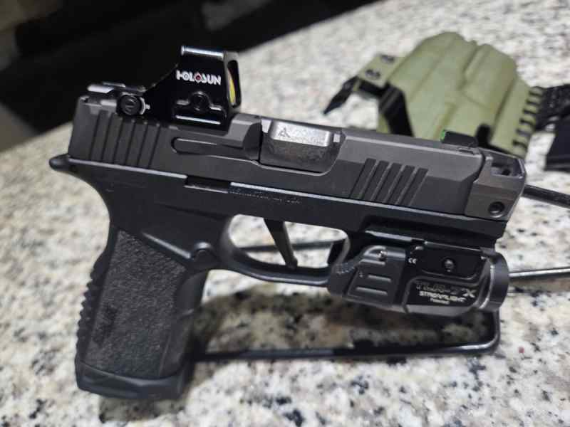 Sig p365X with Radian afterburner, 507k, tlr7x