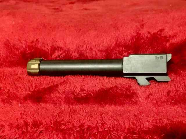 Glock 19 Threaded Barrel W/ Strike Industry Cap