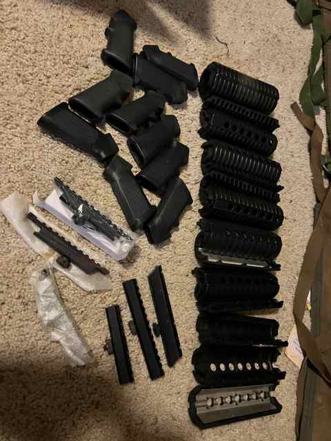Lots of take off ar parts
