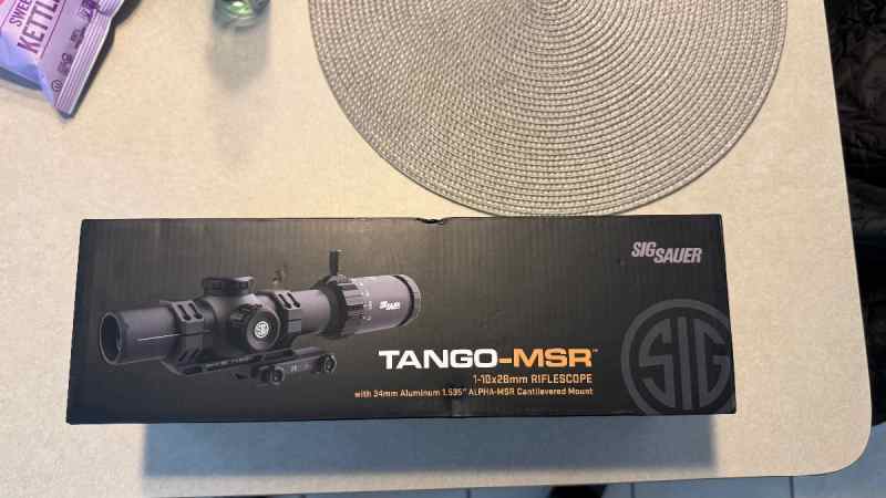 Sig Tango MSR 1-10x28 Riflescope LPVO
