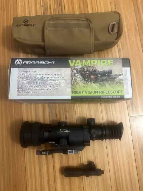 Armasight vampire core 3x night vision scope 