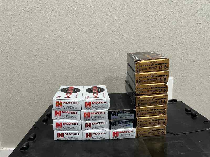 *6.5 Creedmoore Ammo*