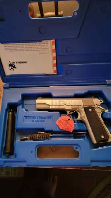 BNIB Springfield 1911 M1A, Stainless 9mm 