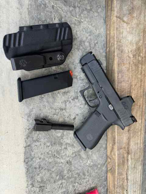 Glock 43X MOS with PMM comp and Holosun 