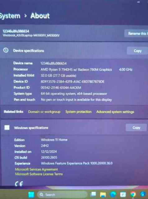 Wtt/Wts laptop 1TB hdrive + 32gb ram + Rtx 4060