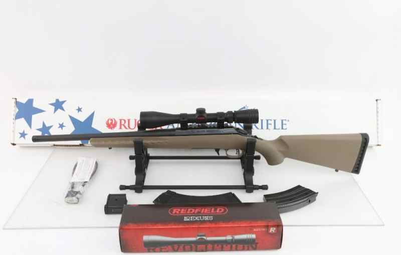 Ruger American Ranch 7.62x39mm 16.12&quot;BA w/Redfield