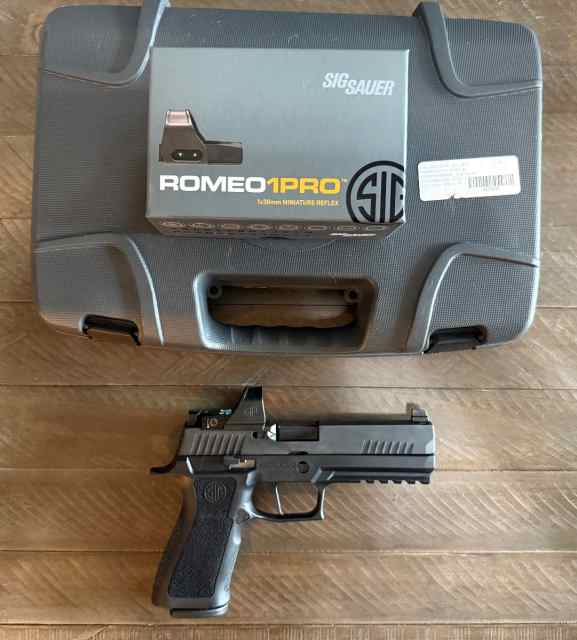 NEW Sig P320 X Series Full Size with Upgrades