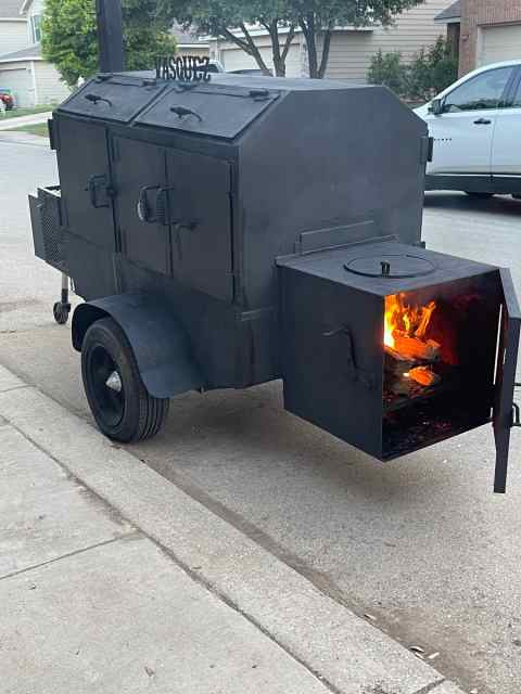BBQ Trailer Smoker
