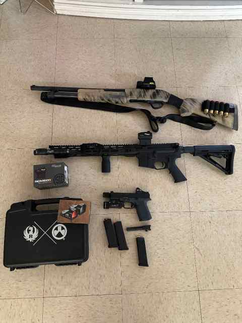 Multiple guns 