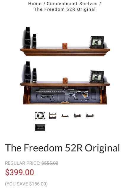 Tactical Concealment Shelf - SECRET SAFE