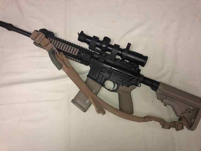 LWRC M-6 Carbine with 1-6.5 LPVO and Larue Mount