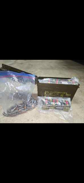 540 rds of 7.62x39mm ammo. 400 FMJ, 140 HP
