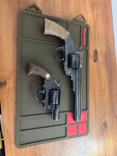 Uberti Schofield 38spl &amp; Colt Detective 