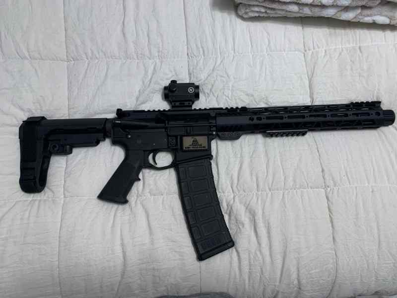 AR-15 5.56 10.5” PSA 