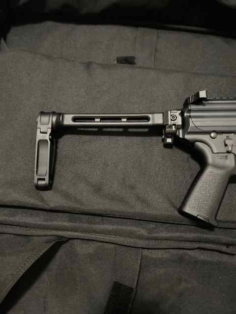 1913 Gear Head Mod1 folding brace, mcx mpx or 1913