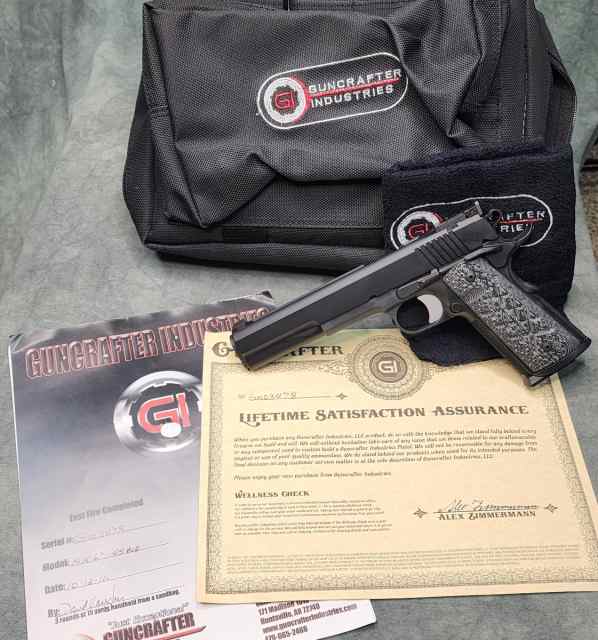 Guncrafter Industries “No Name Government” 1911