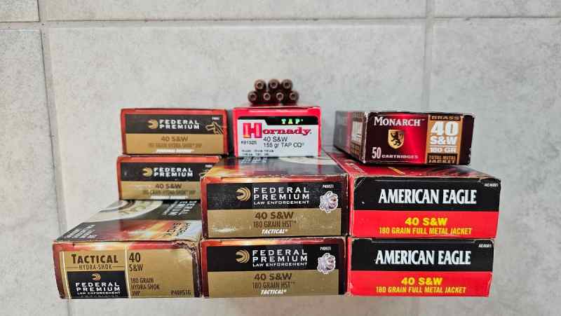 .40 S&amp;W ammo