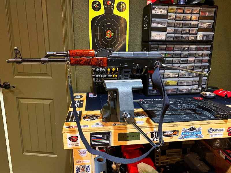 Romanian AK-47 Under Folder BattleField Pickup 