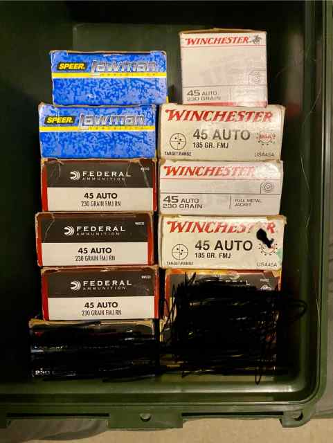 500 Rounds of 45 Ammo For Sale/Trade