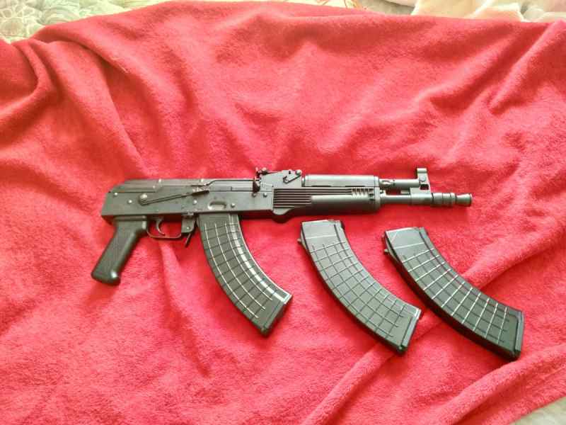 Hellpup Ak 47 and Shotgun for sale
