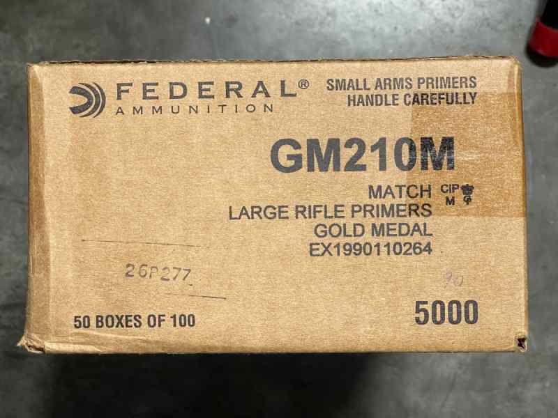 Rifle Primers Federal 210M 215M CCI BR2 #450 &amp; #41