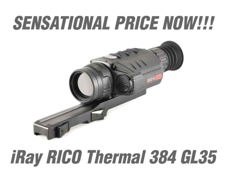 BNIB InfiRay RICO G 384 3x 35mm GL35 Thermal