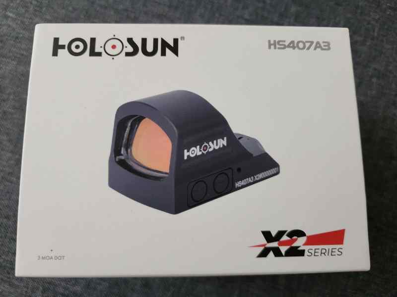 Holosun HS407A3 Red dot sight BNIB